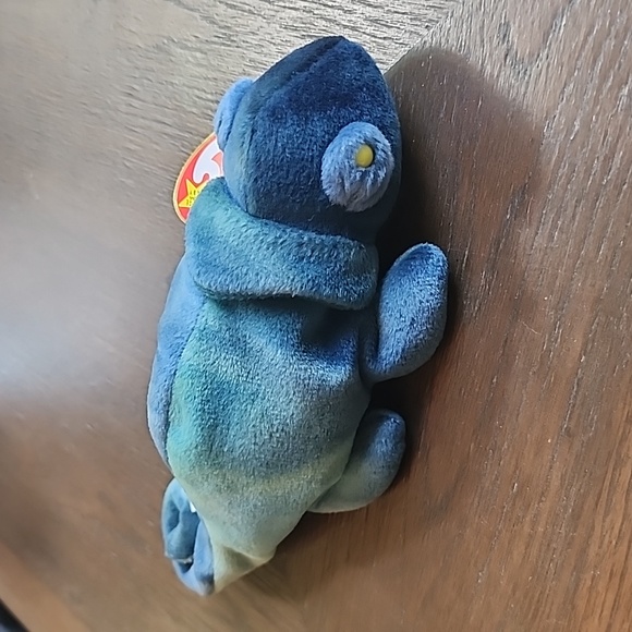 RAINBOW the Ty-Dye Chameleon BEANIE BABY 1997 ULTRA RARE and discontinued - Picture 4 of 8